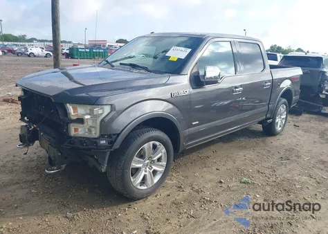 2015 Ford F-150 Platinum from USA, damaged, VIN 1FTEW1EG7FFC67819